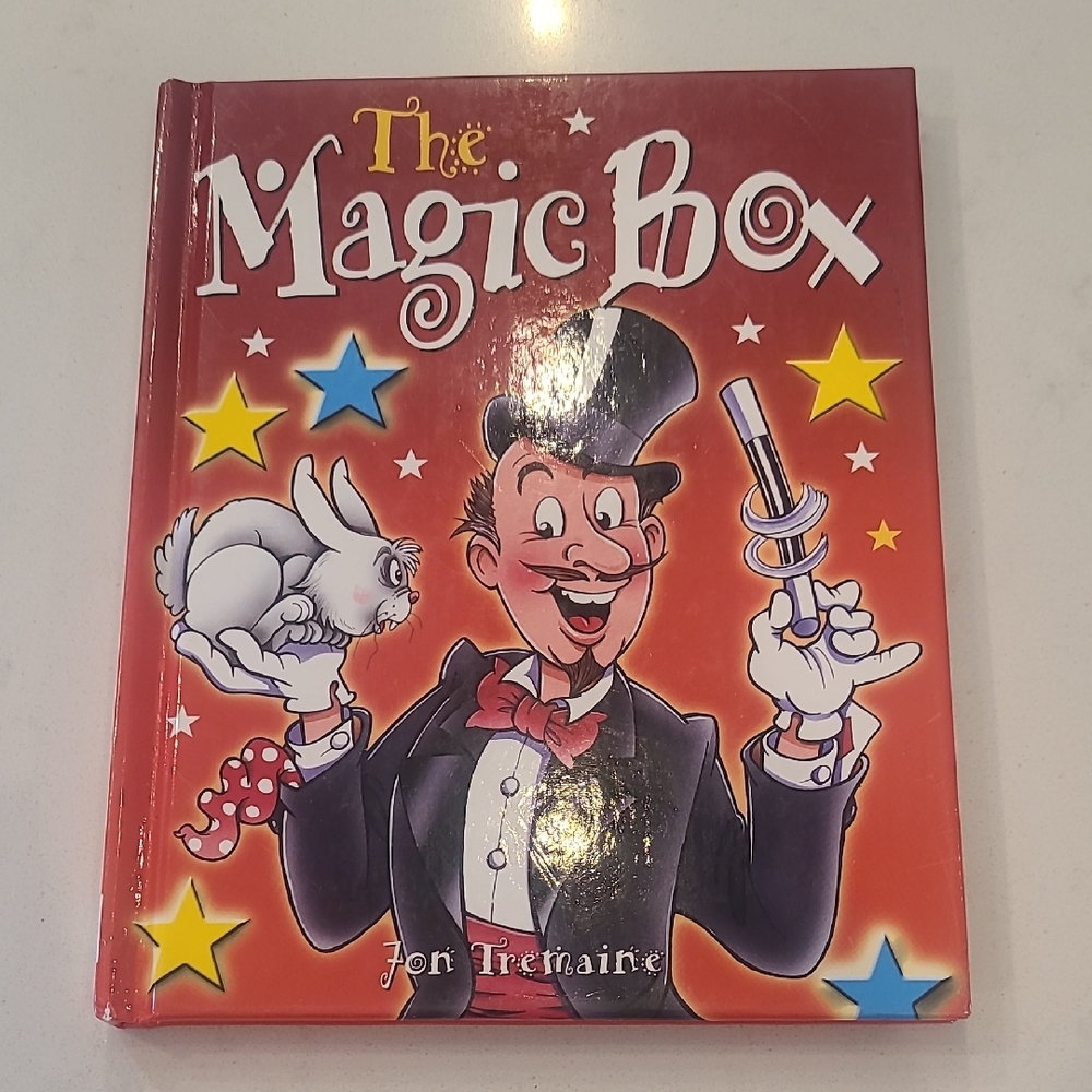 Free With Purchase! The Magic Box Book with Red Cover For Kids. NEW